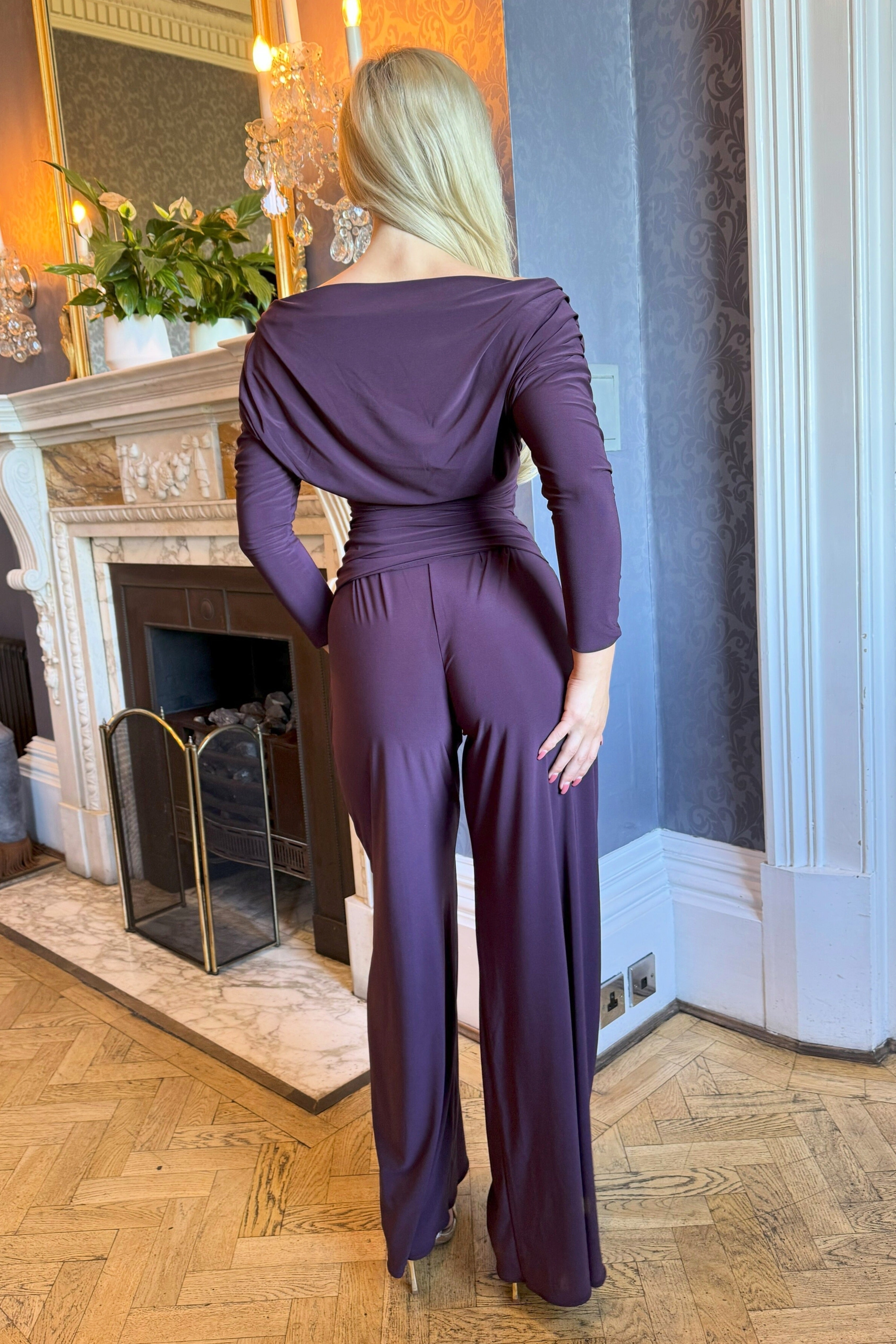 Atom Label Blackcurrent Valencia Jumpsuit