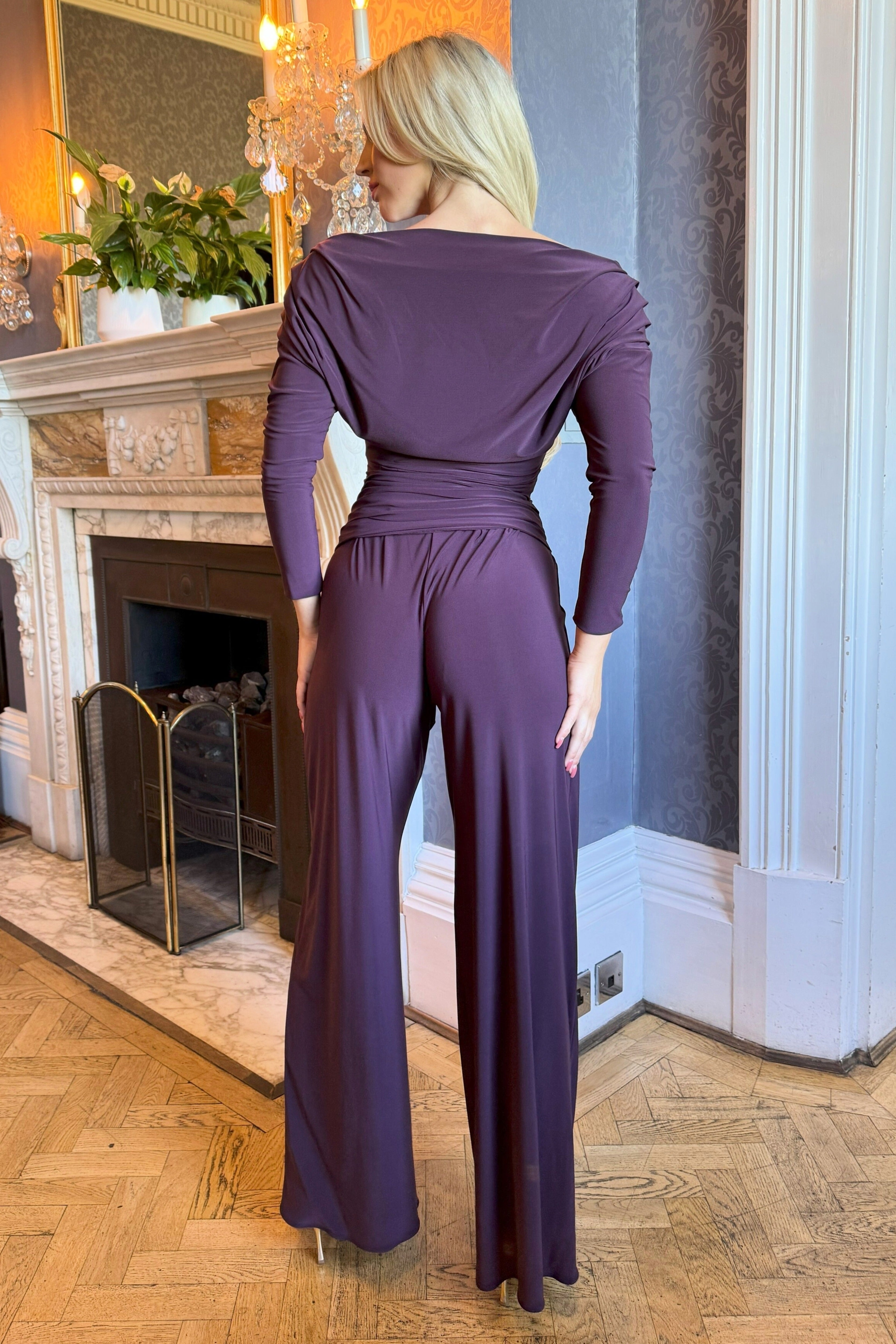 Atom Label Blackcurrent Valencia Jumpsuit