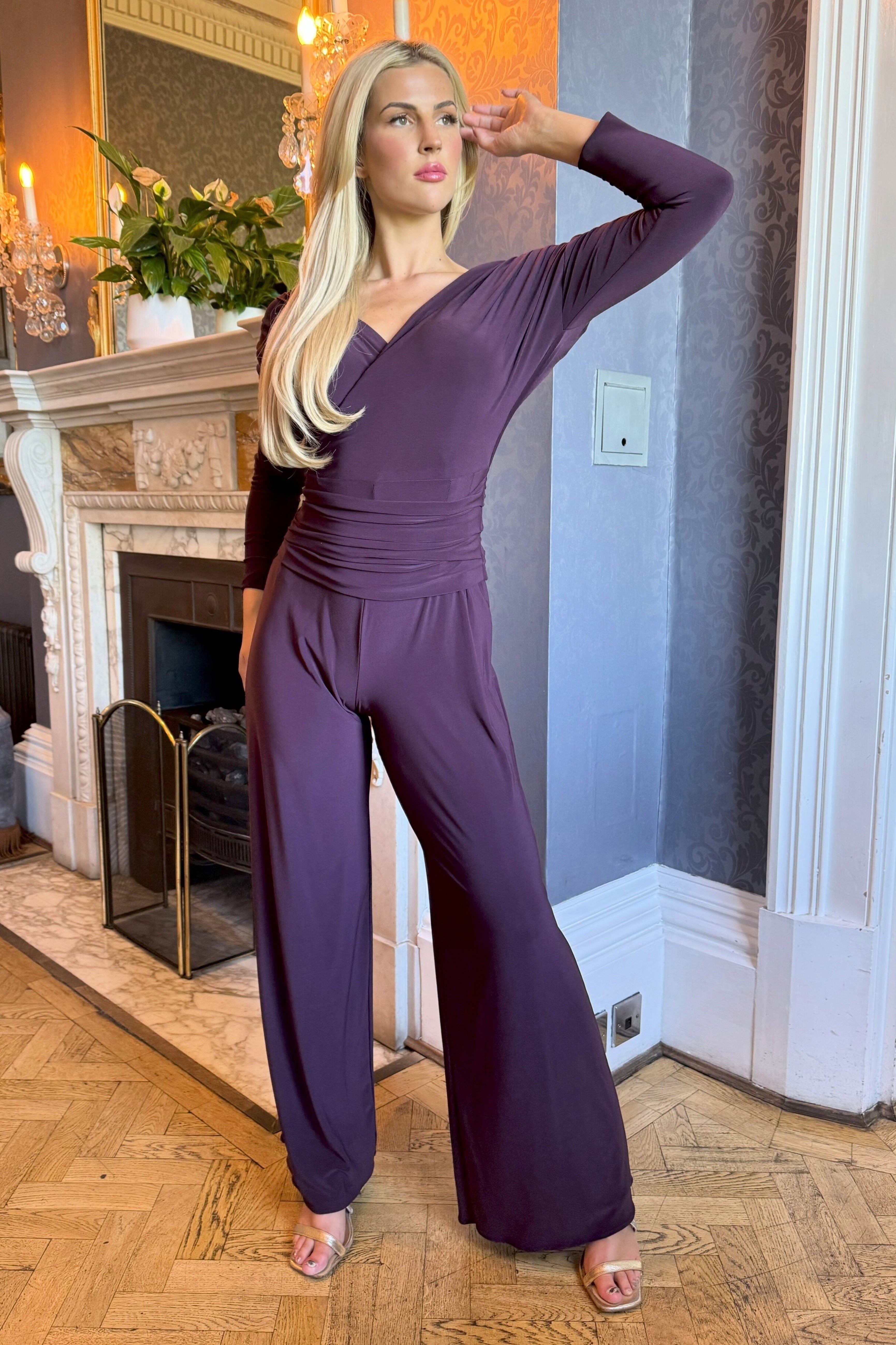 Atom Label Blackcurrent Valencia Jumpsuit