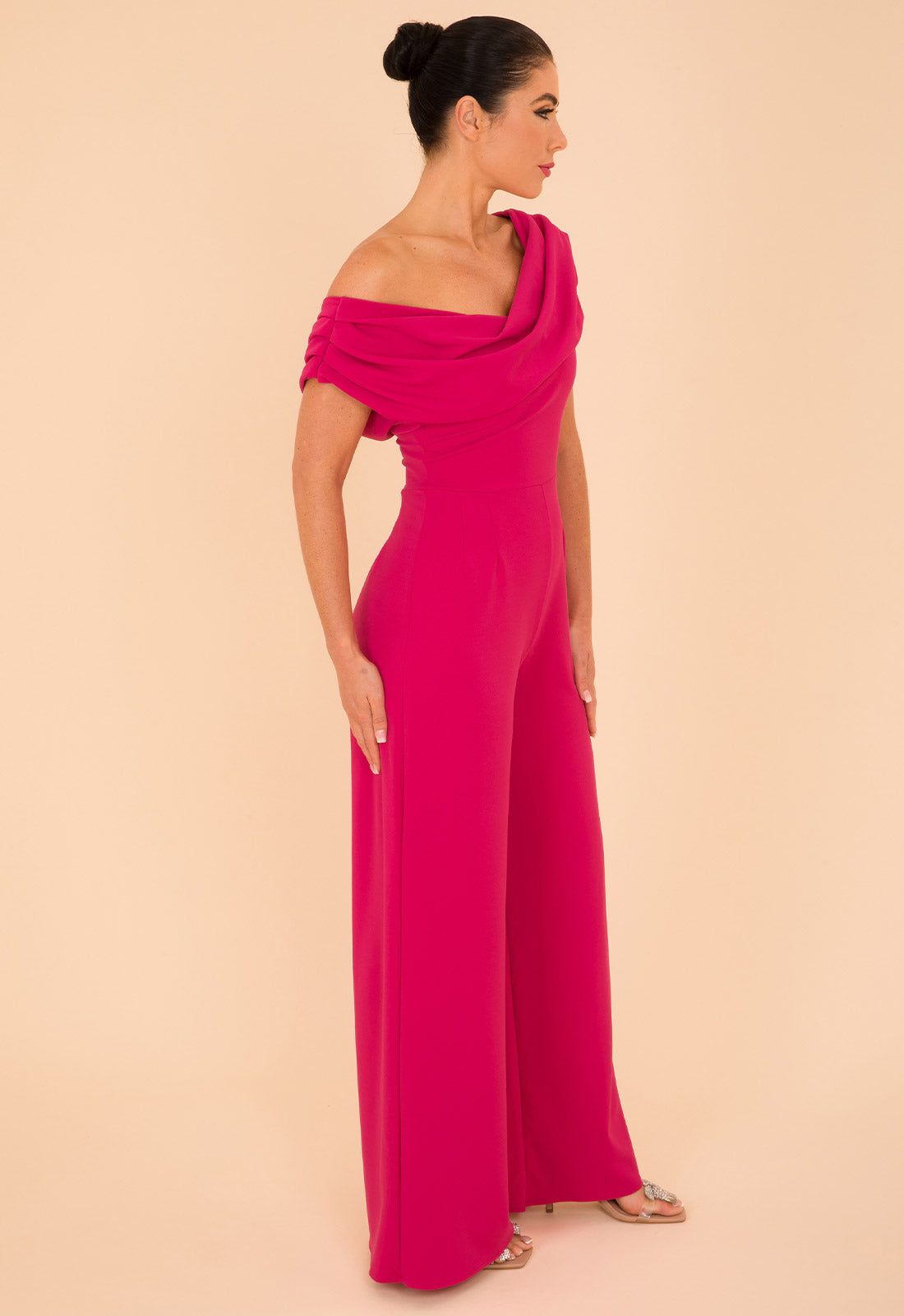 Atom Label Cerise Pink Venice Jumpsuit