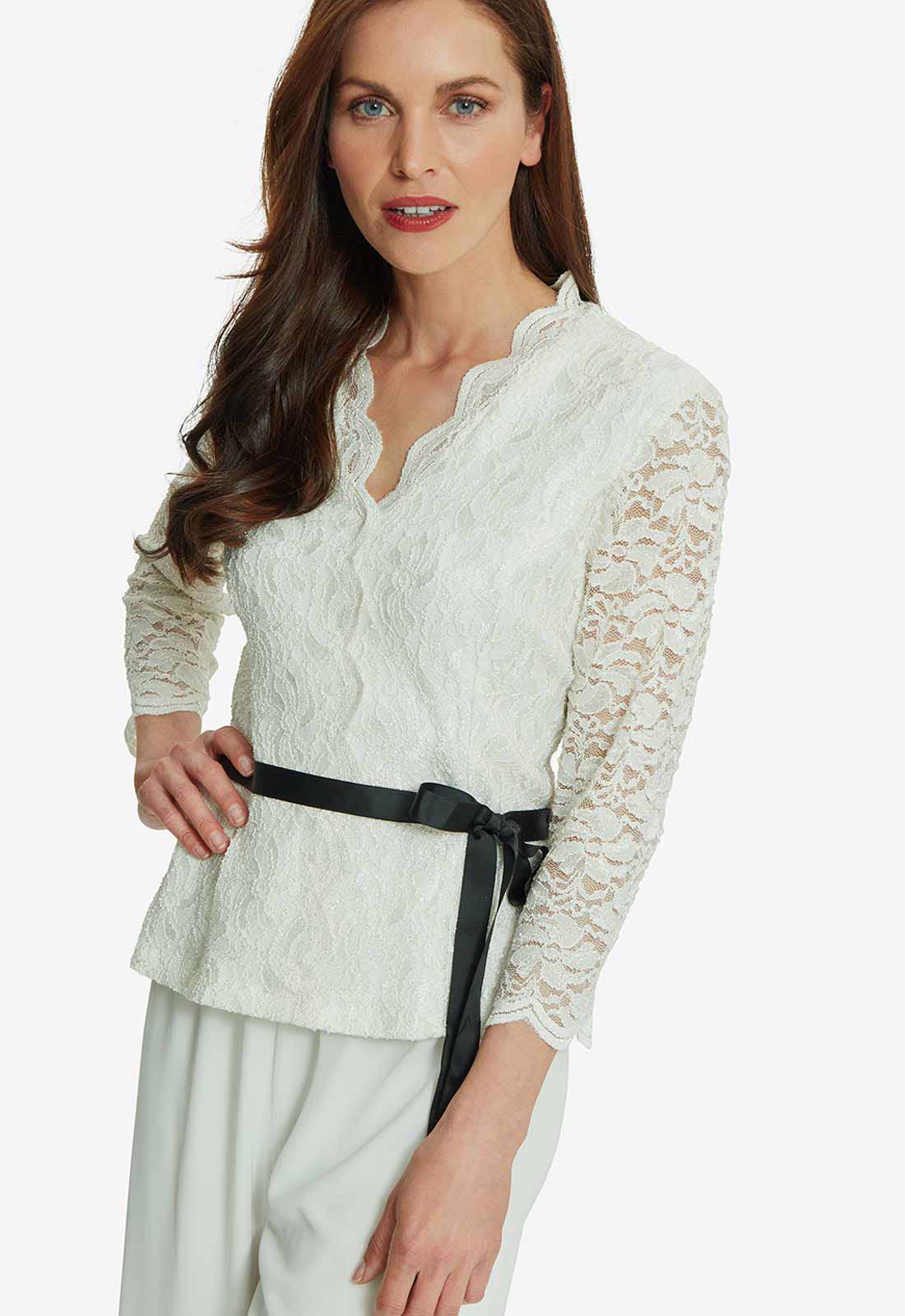 Gina Bacconi Tilly Lace Top