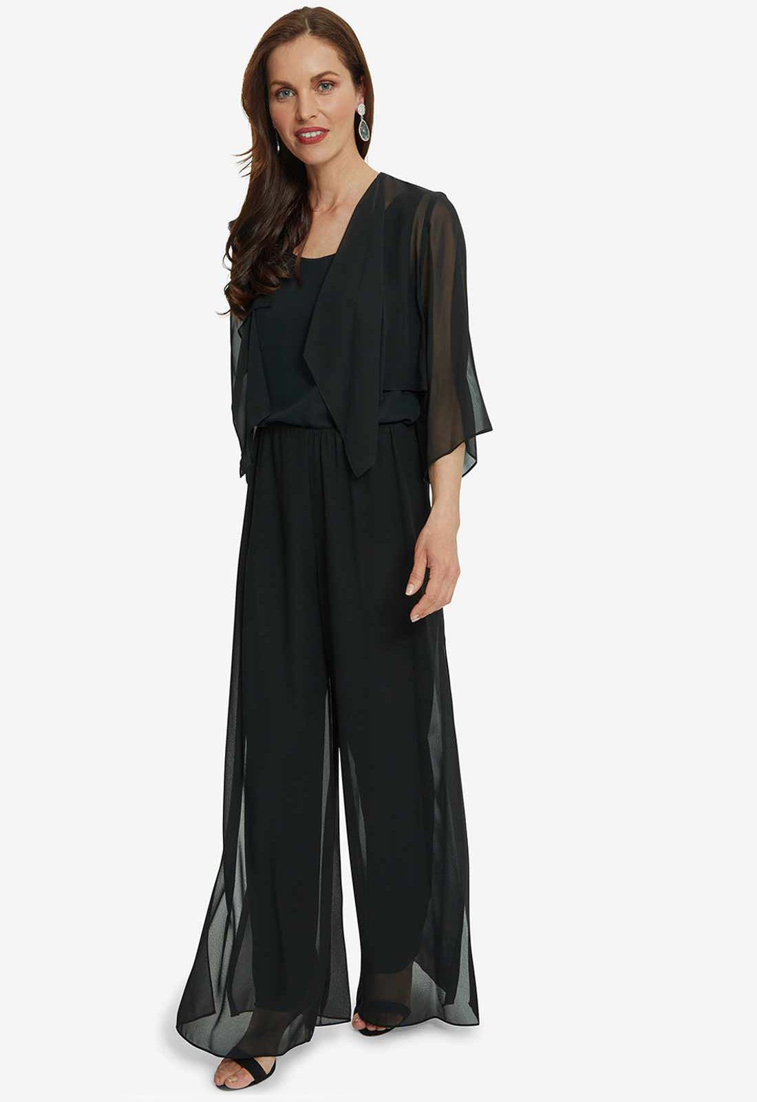 Gina Bacconi Chiffon Trouser