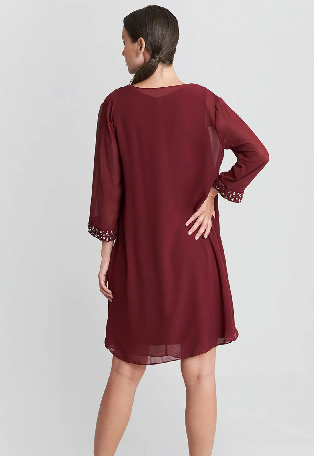 Cranberry Joseline Dress and Jacket