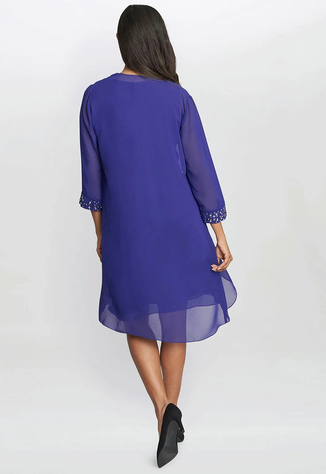 Blue Joseline Dress and Jacket