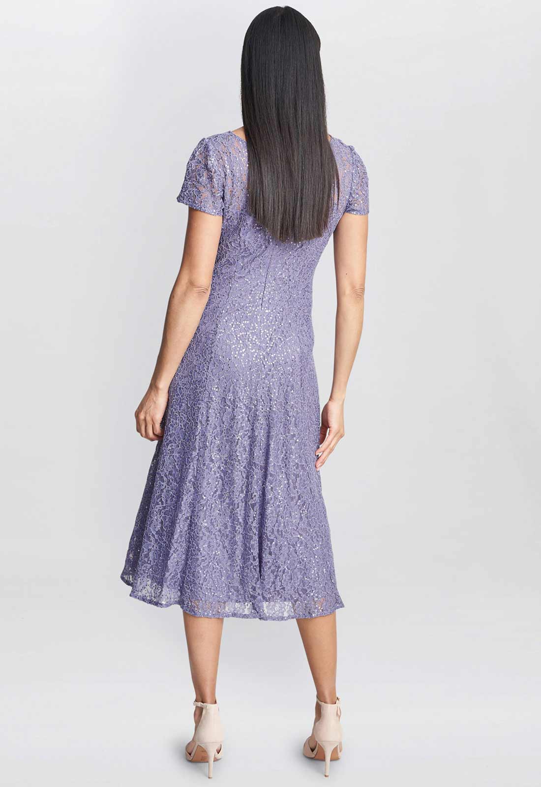 Gina Bacconi Lilac Genny Cocktail Dress