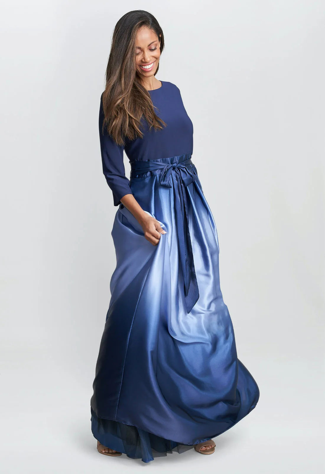 Gina bacconi long evening dresses online