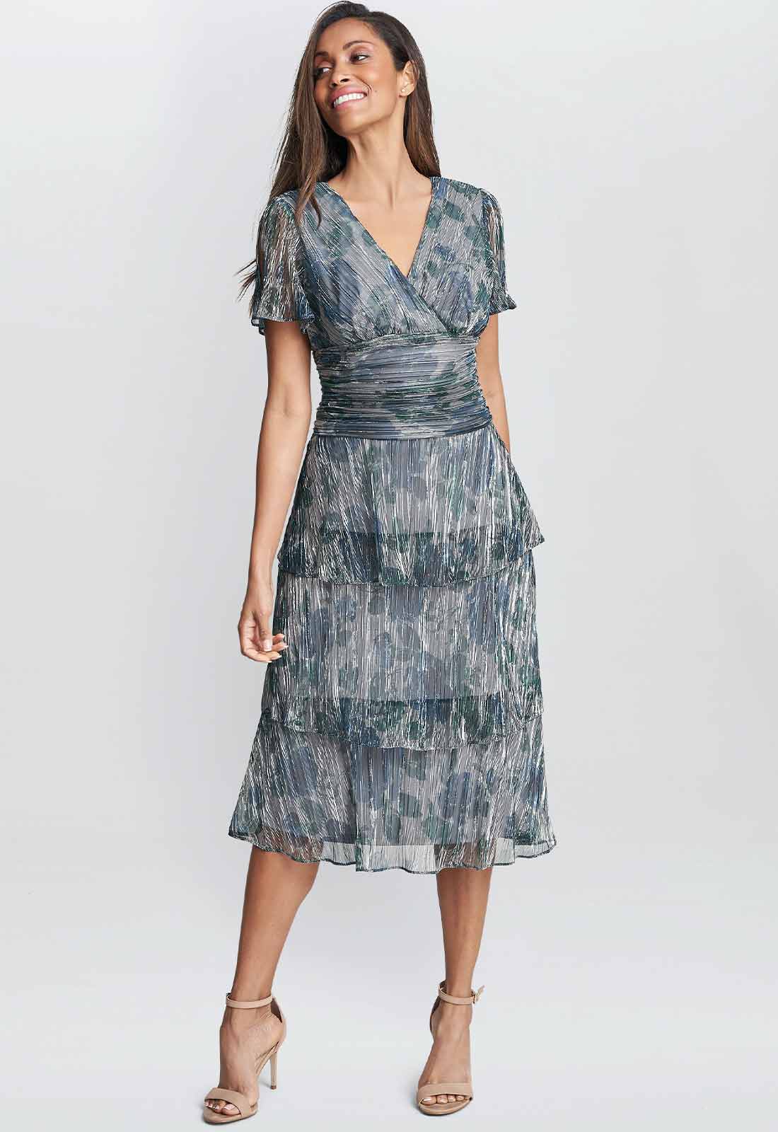 Gina Bacconi June Print Dress