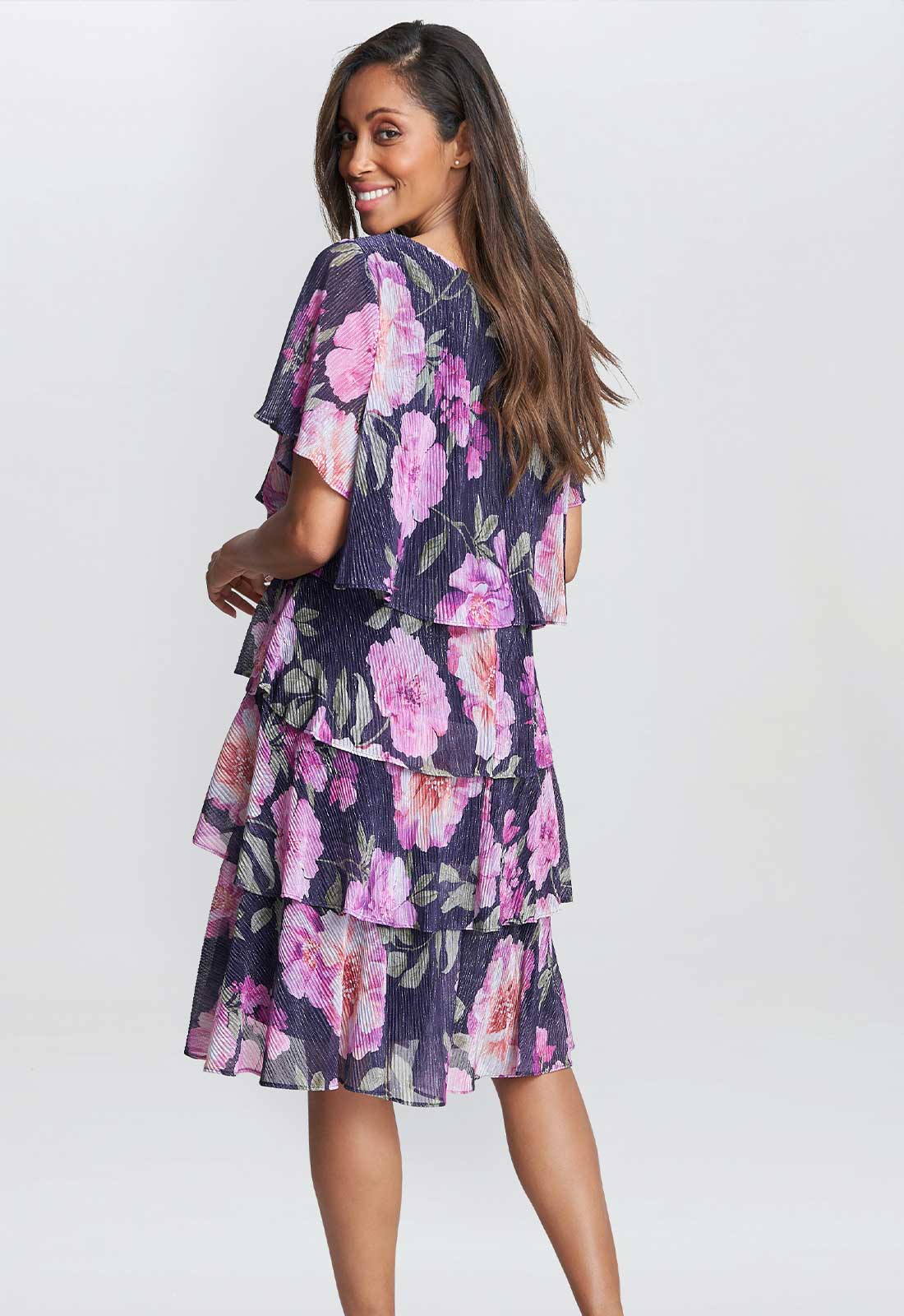 libby print dress