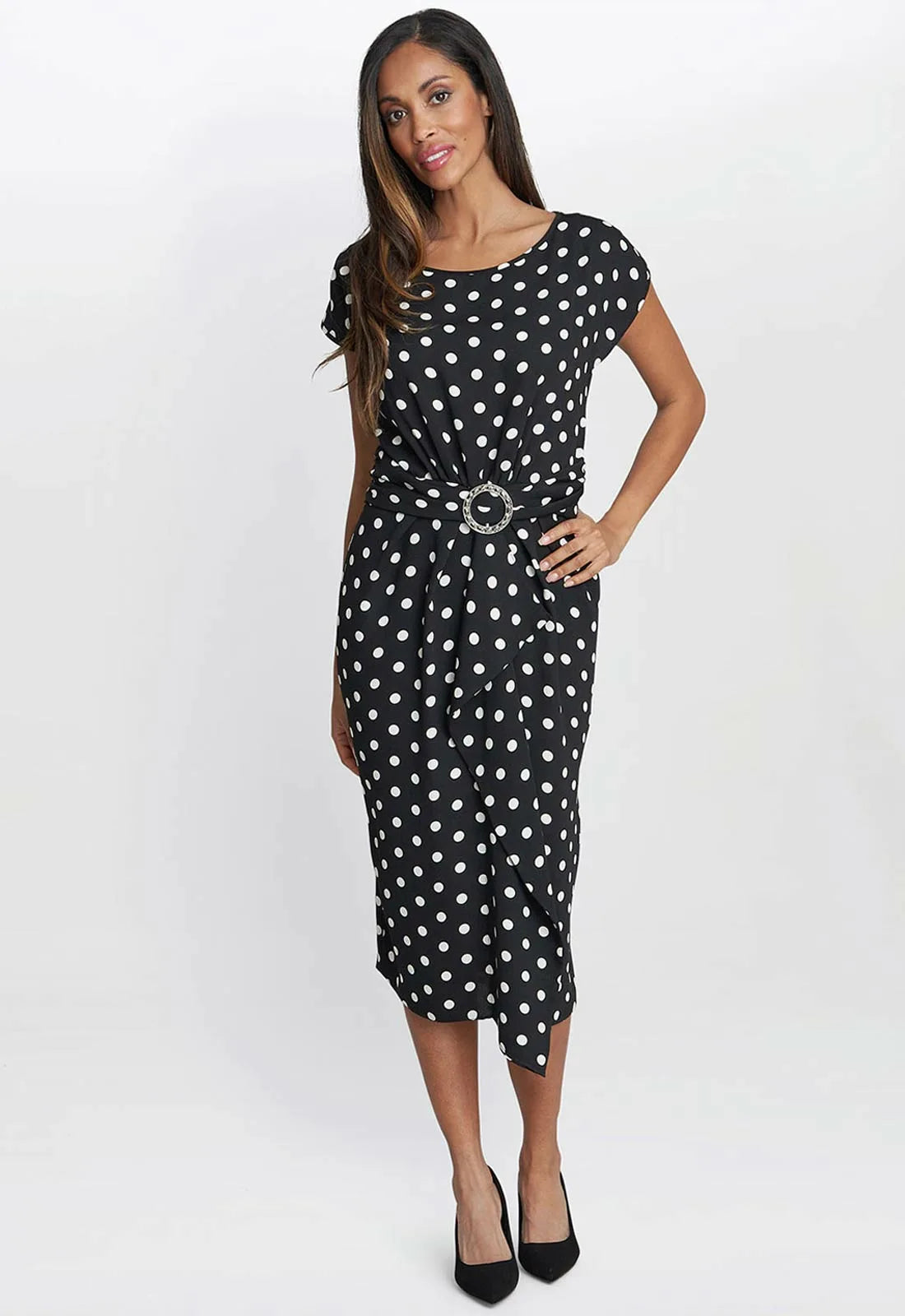 Jemima spot dress