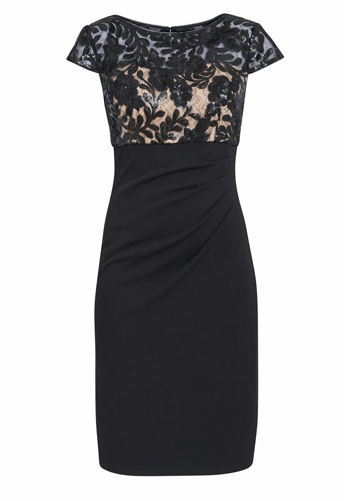 Gina Bacconi Black Maddison Cocktail Dress