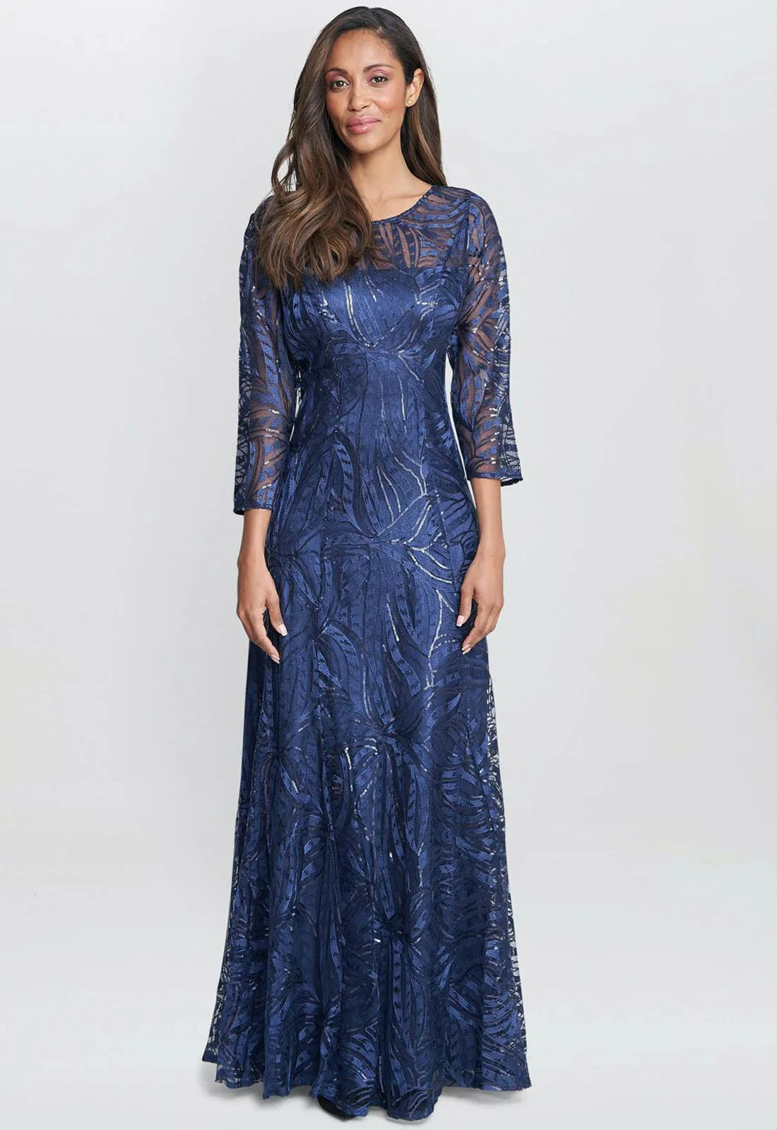 Isabel maxi Dress with Embellishments