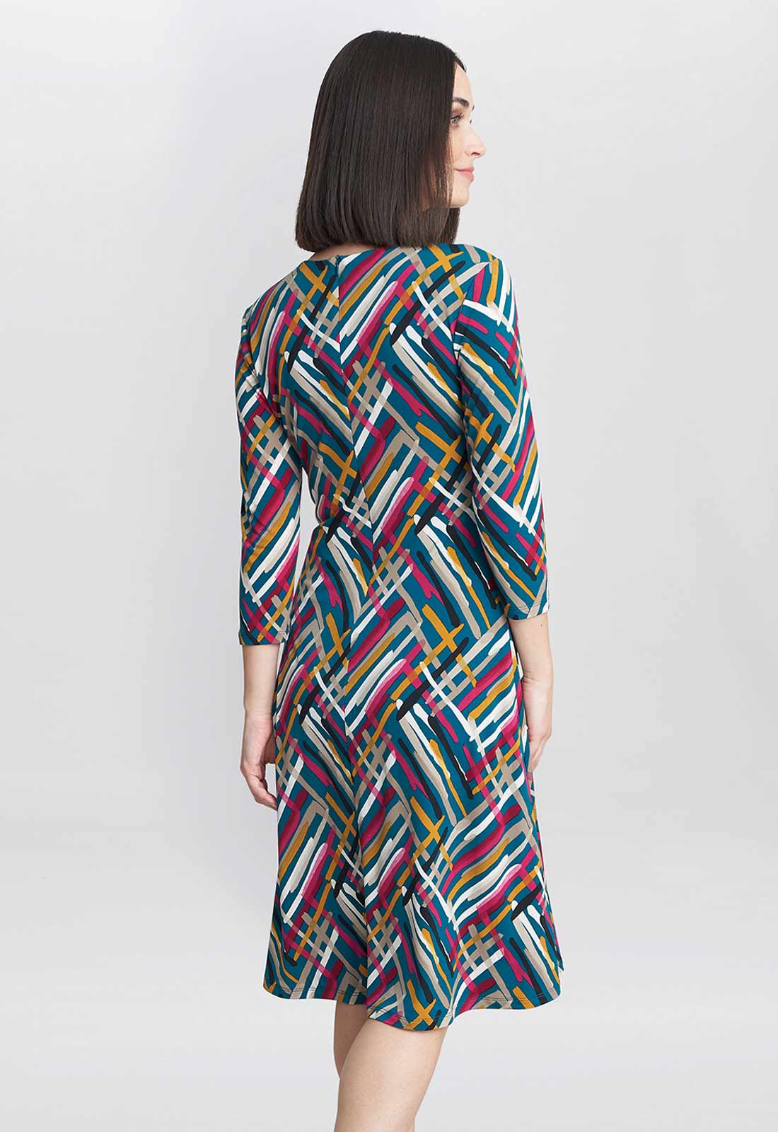 Gina Bacconi Blair Jersey Wrap Dress