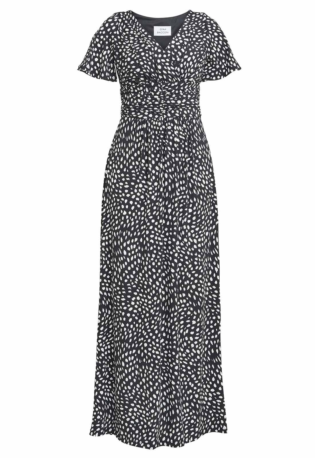 Gina Bacconi Gia Jersey Maxi Dress