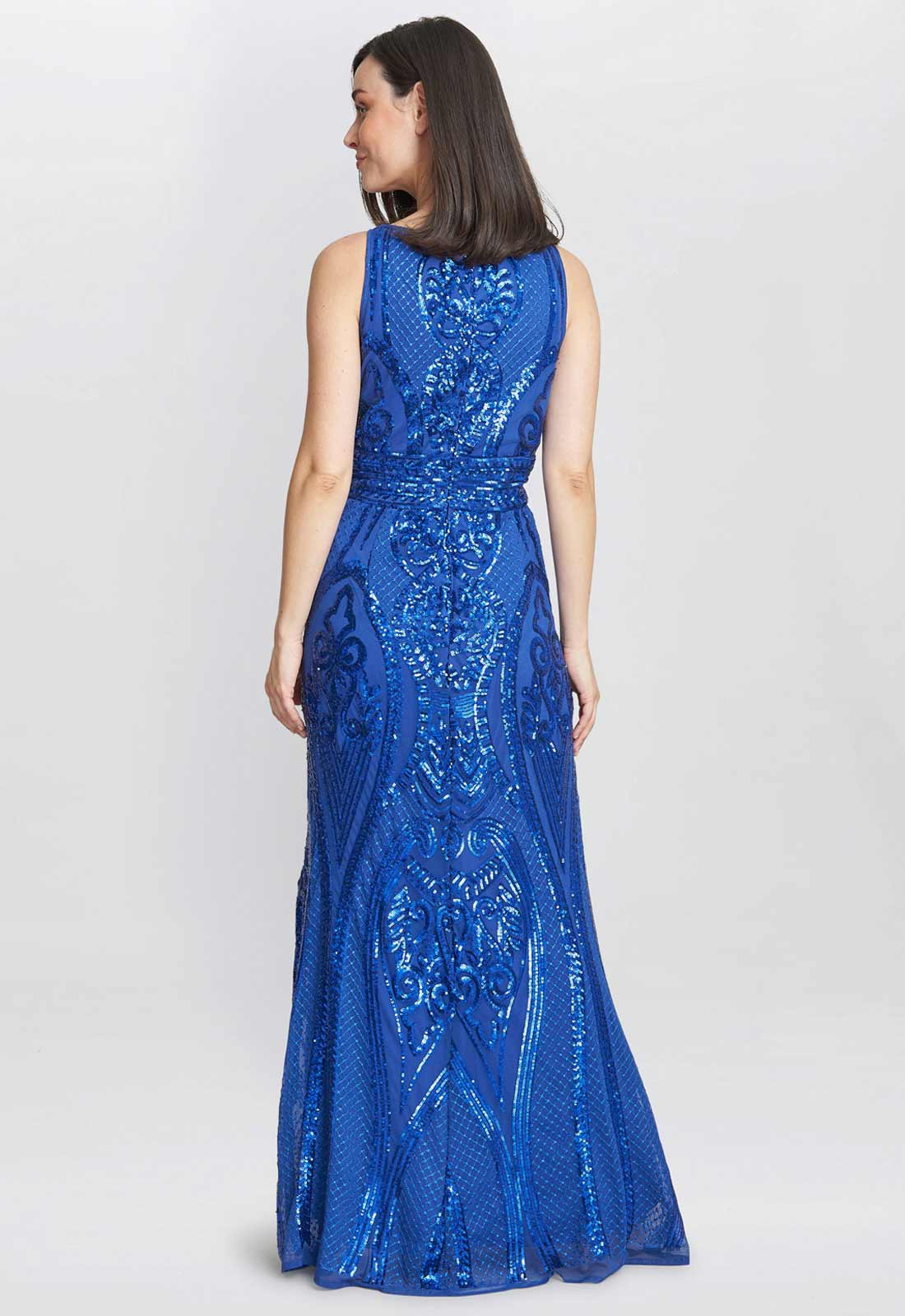 Natalie Maxi Dress with Keyhole Design