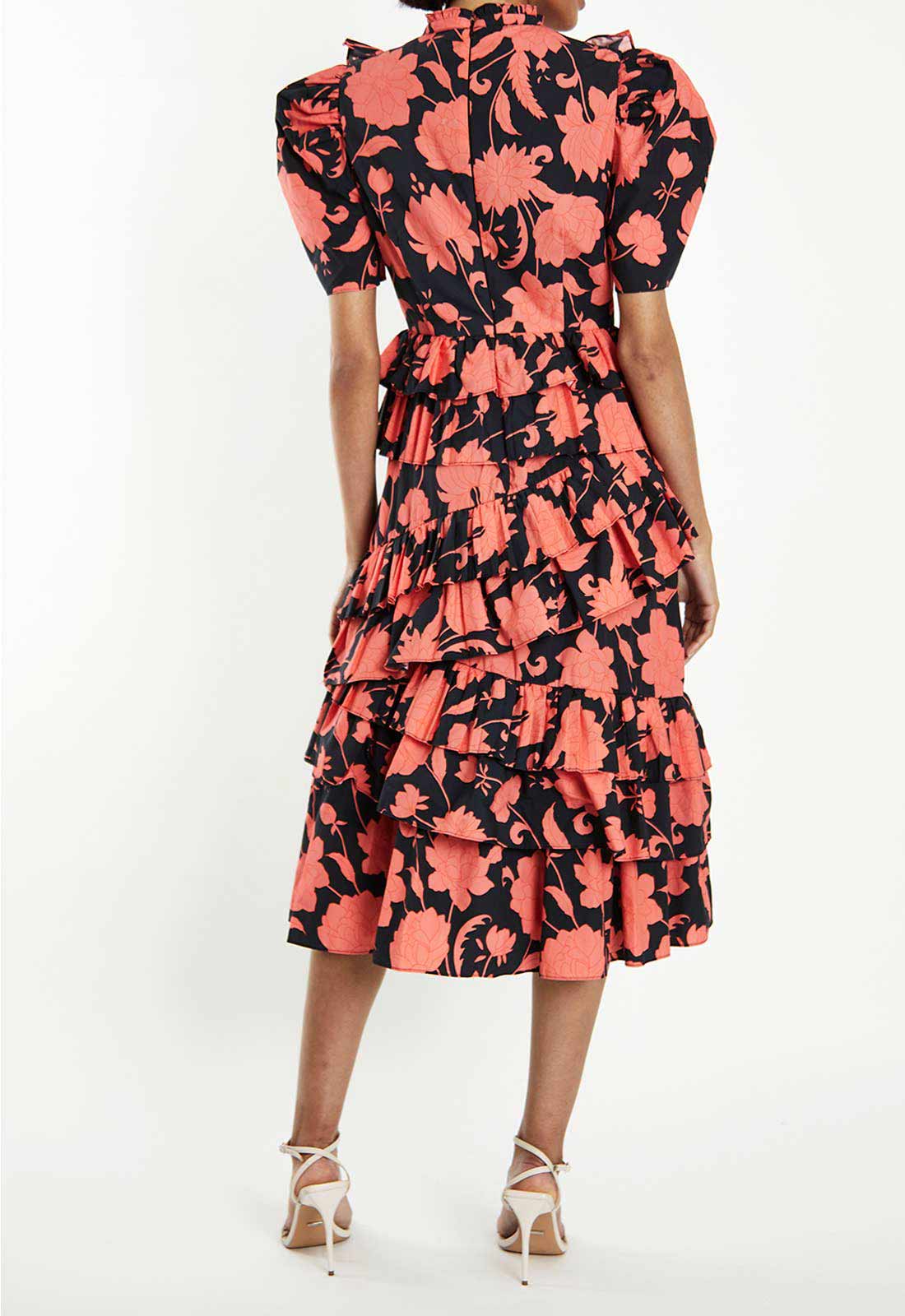 True Decadence Floral Print Dress-115733