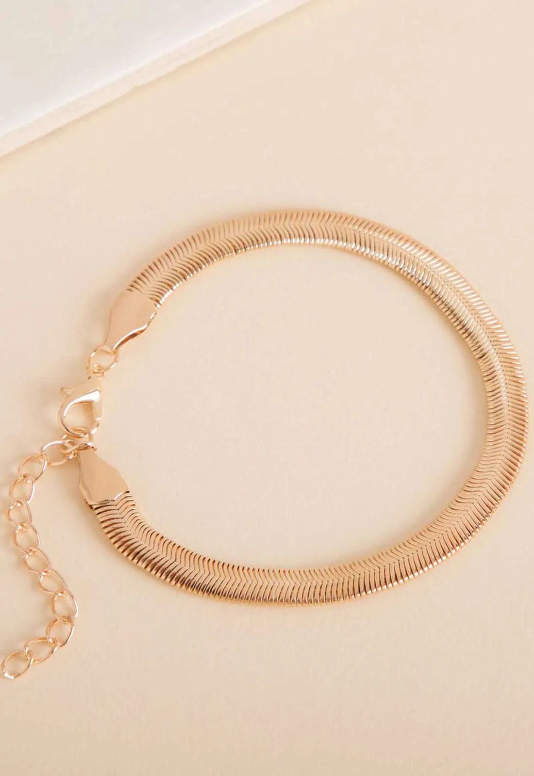 Always Chic Gold Chain Bracelet-91674