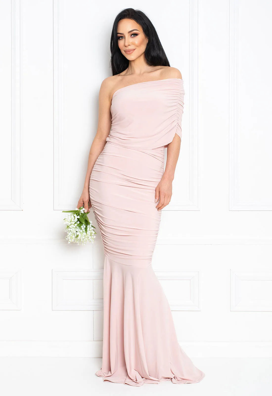 Honor Gold Blush Alice Maxi Dress-108161