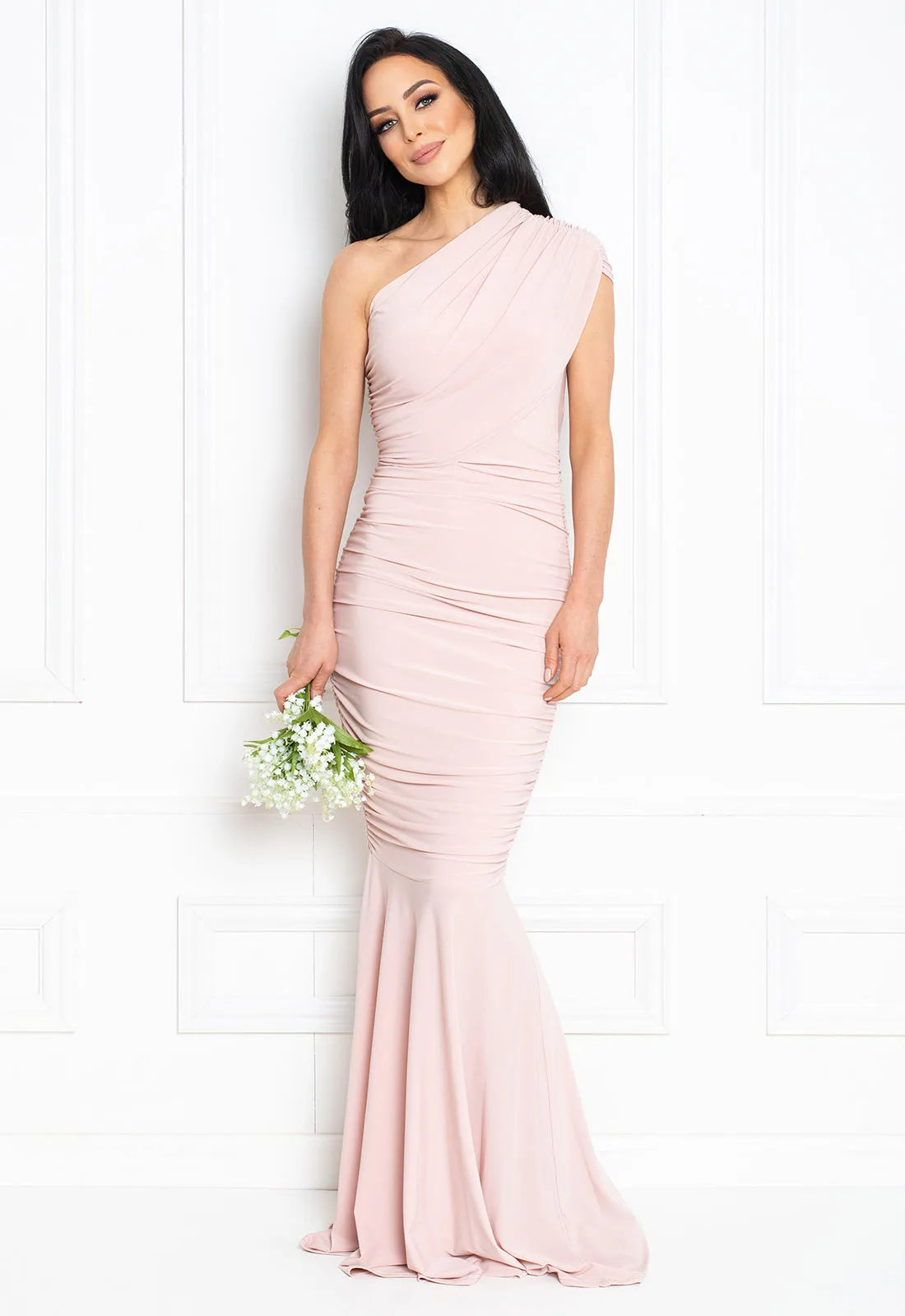 Honor Gold Blush Alice Maxi Dress-108160