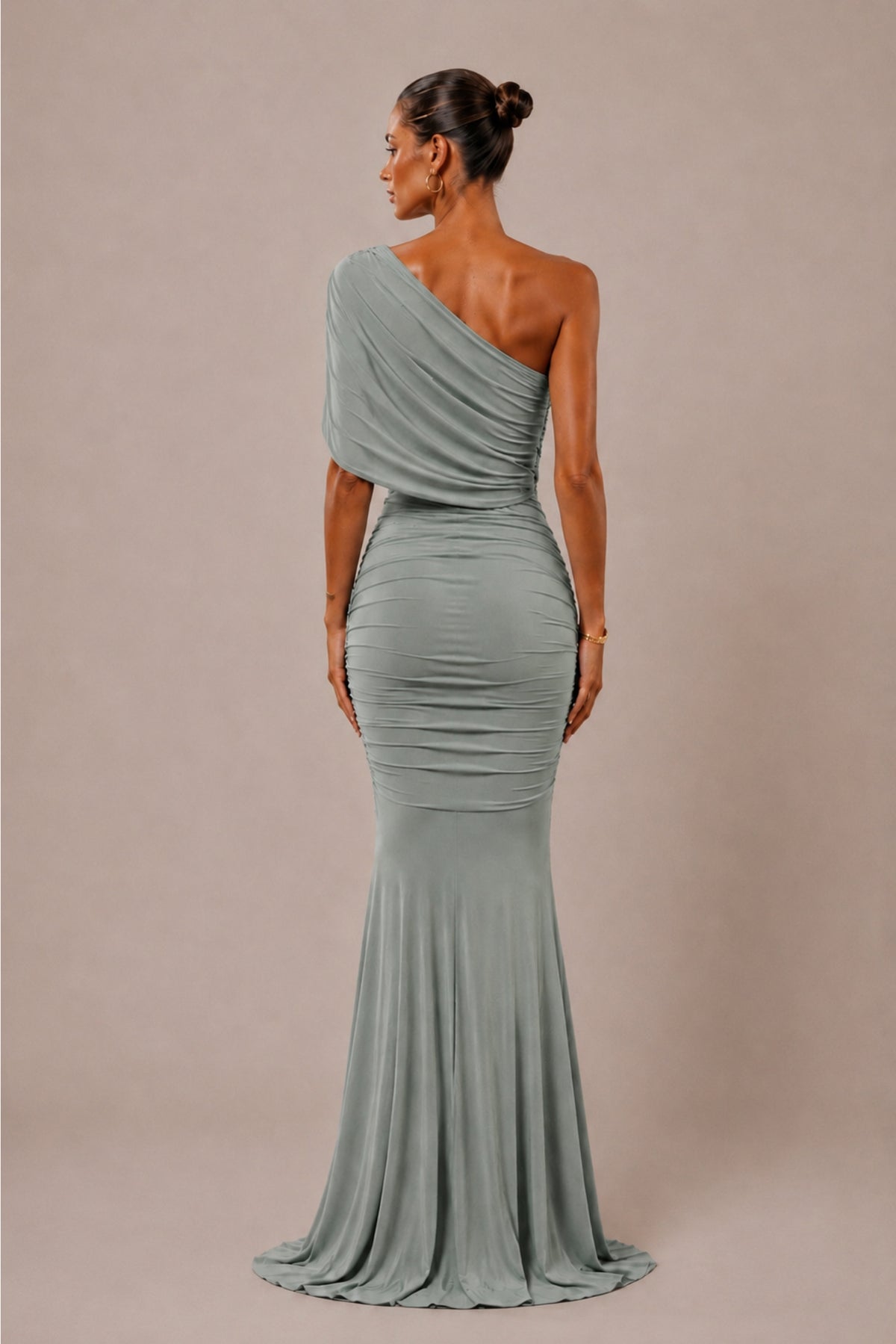 Honor Gold Sage Green Alicia Multiway Bridesmaid Dress