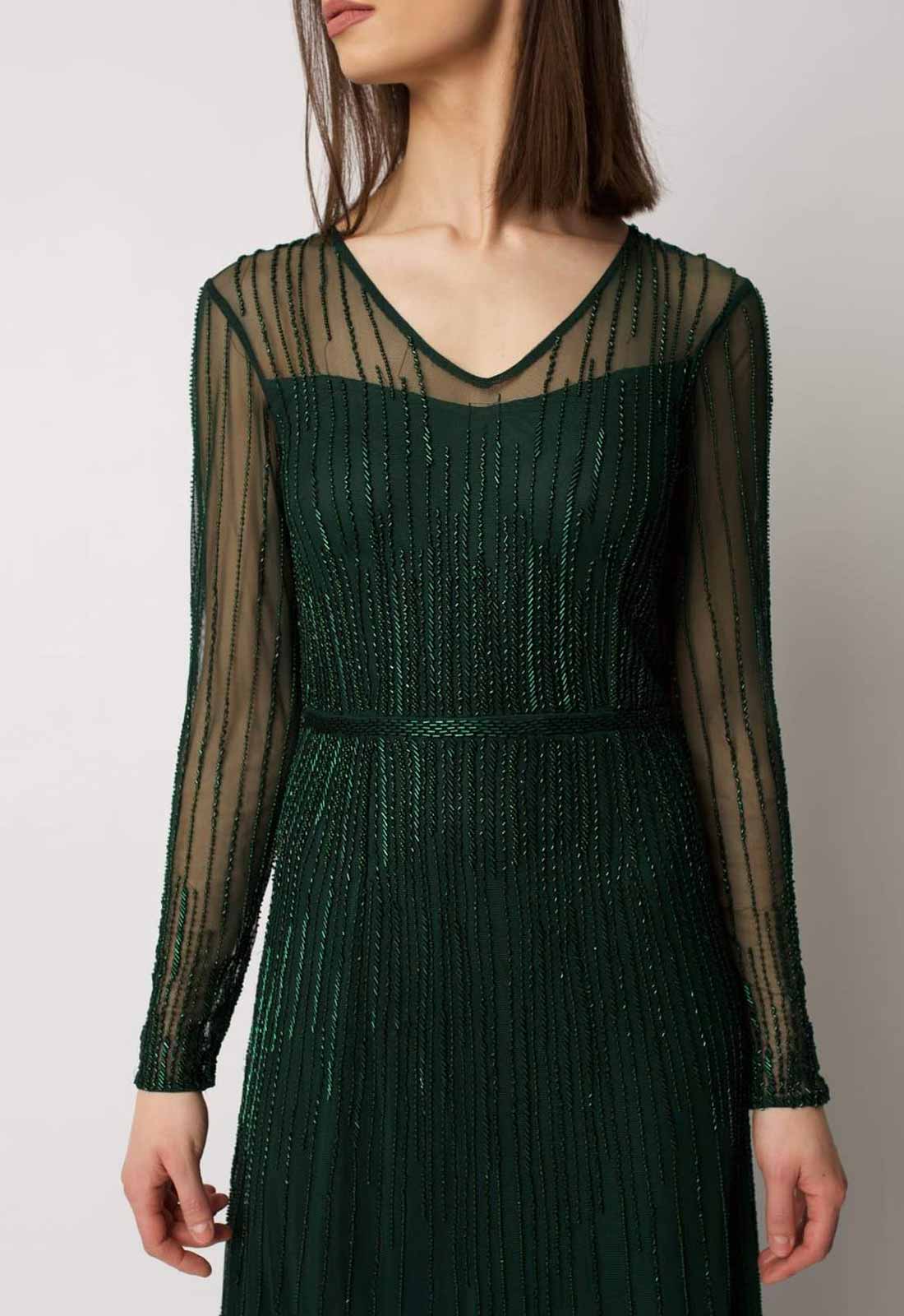 Raishma Green Annabella Maxi Dress-97908