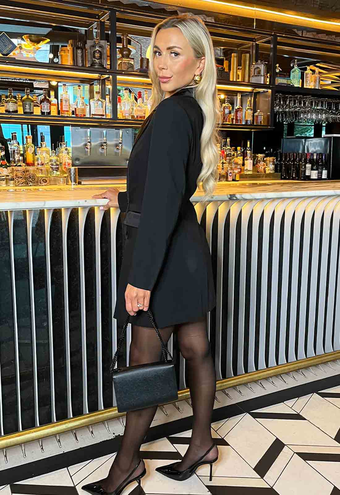 AX Paris Black Blazer Dress