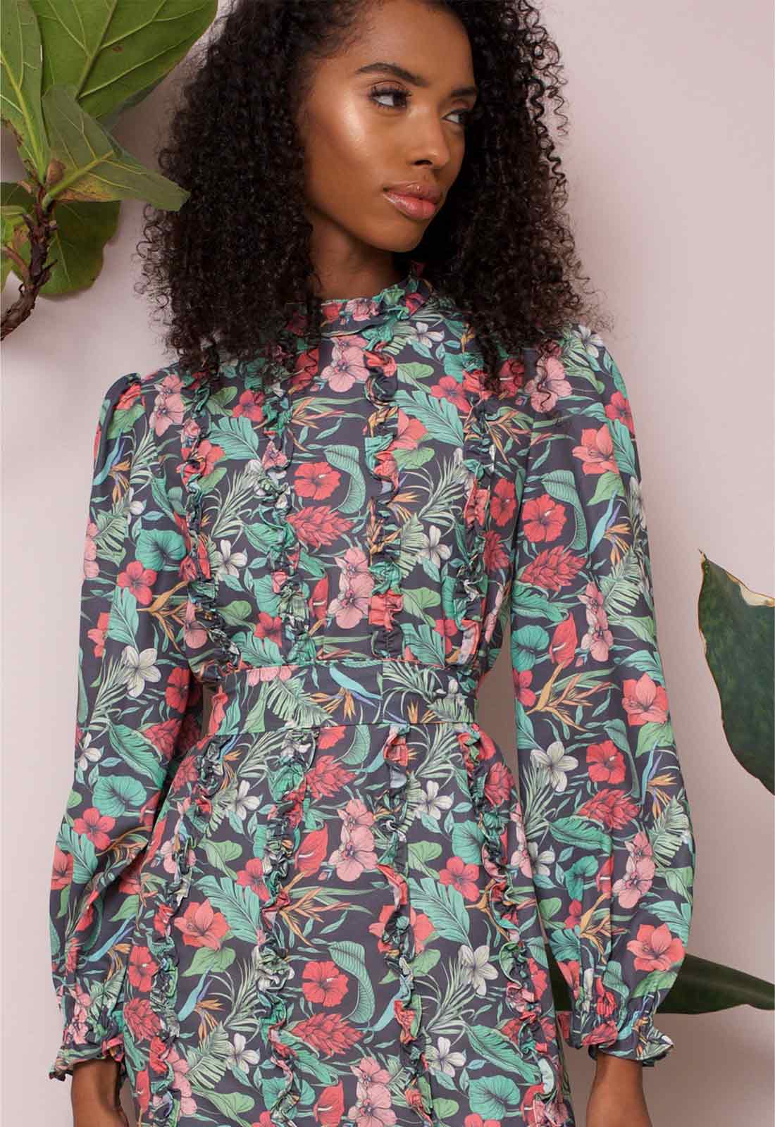 Raishma Studio Floral Clara Print Dress-111546