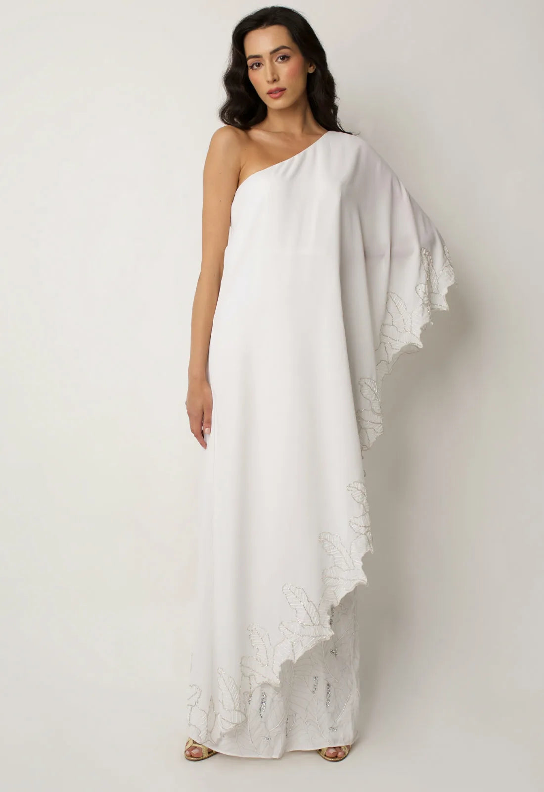 Raishma Ivory Cleopatra Maxi Dress-0