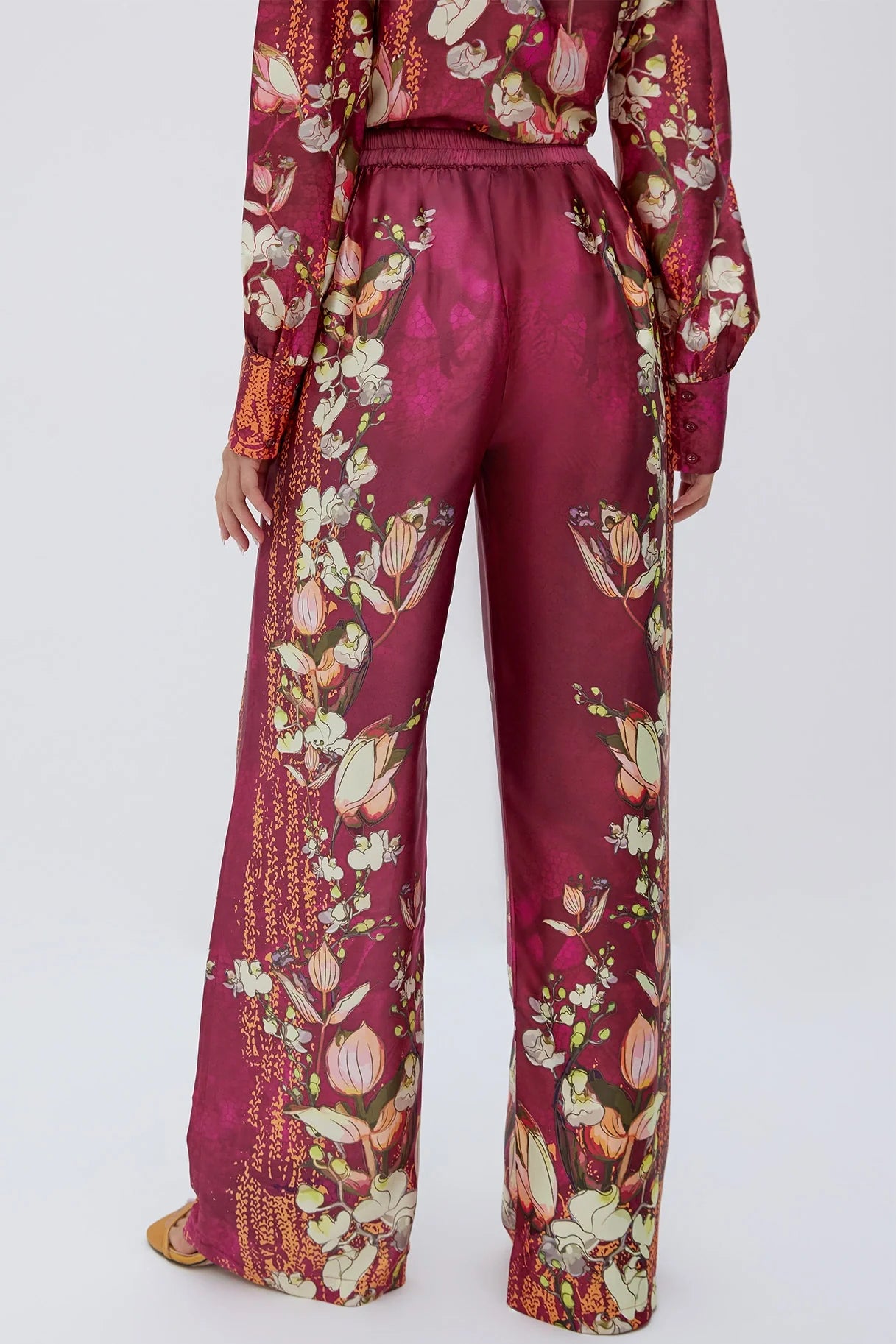 Raishma Studio Burgundy Lauren Trousers