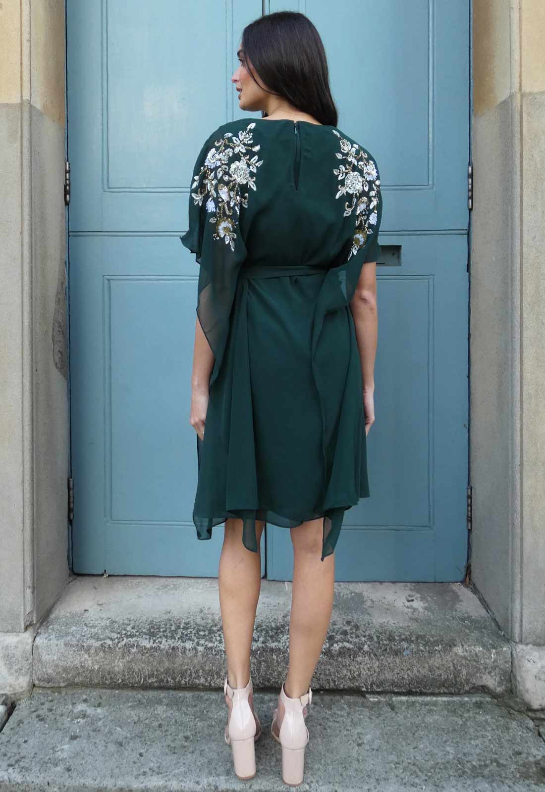Raishma Couture Green Eliza Dress-120087