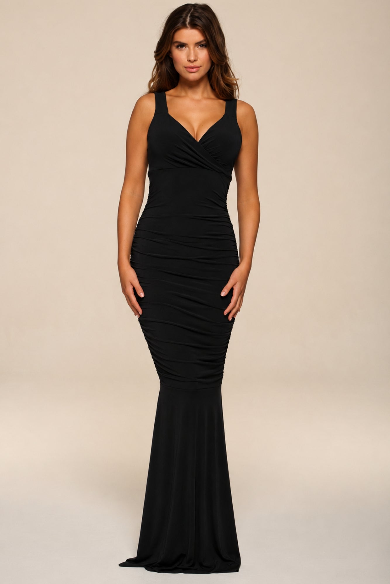 Honor Gold Gabby Black Maxi Dress