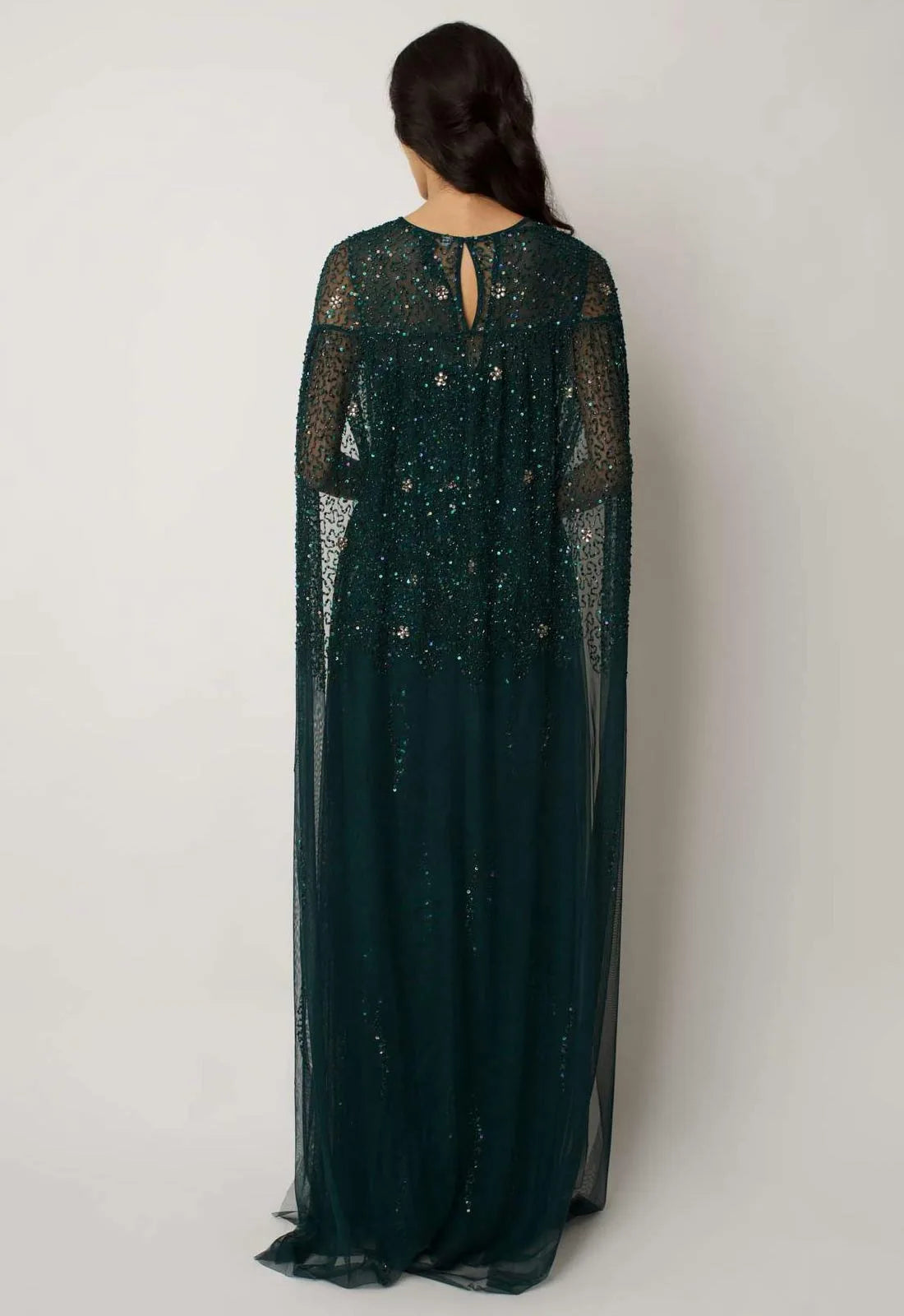 Raishma Couture Green Emilia Maxi Dress-98868