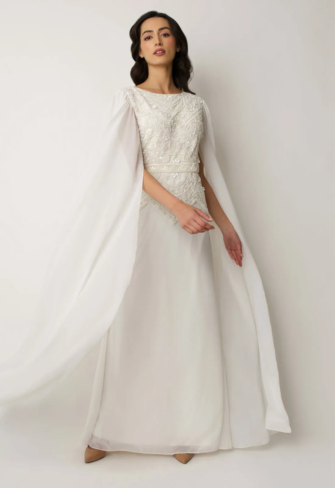 Raishma White Hazel Wedding Dress