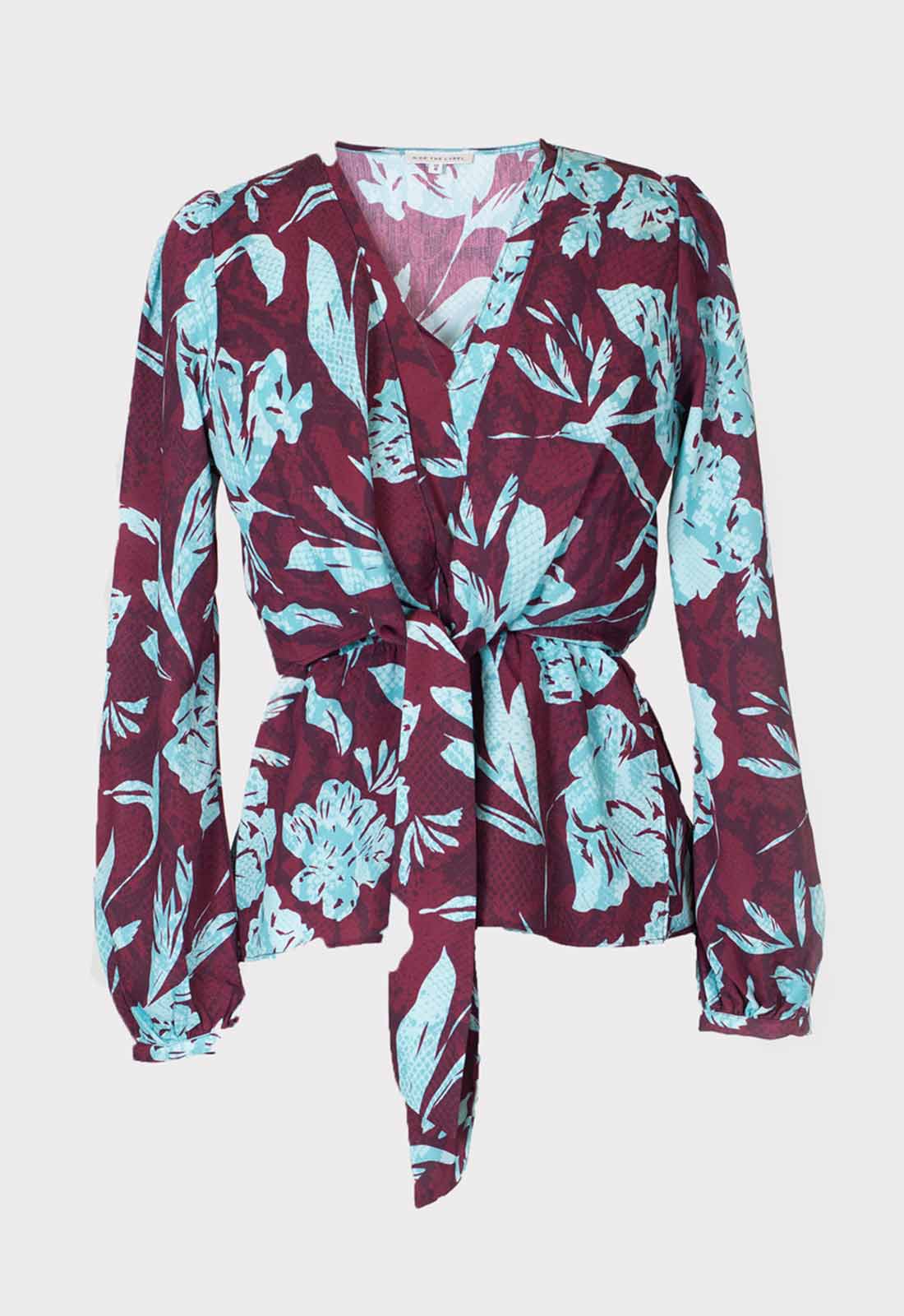 Hide The Label Purple Nyssa Blouse-82910