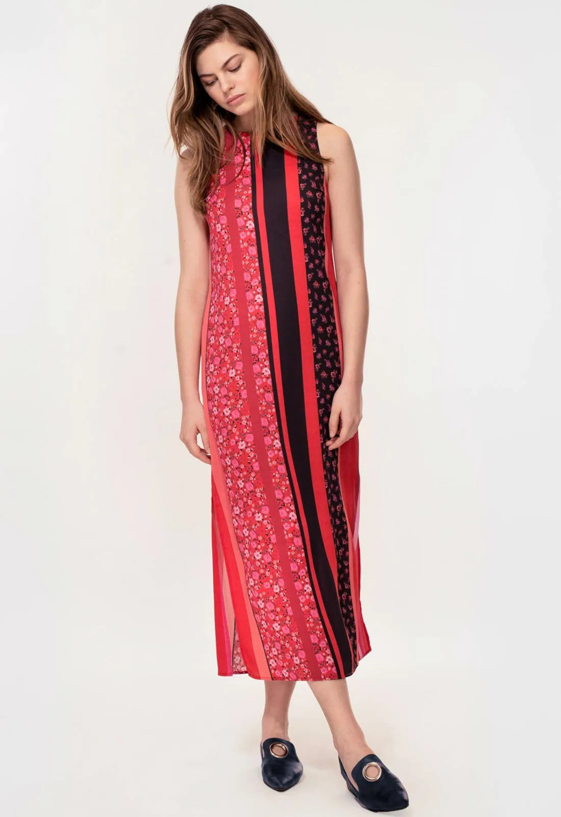 Hide The Label Red Thalia Midi Dress-82983