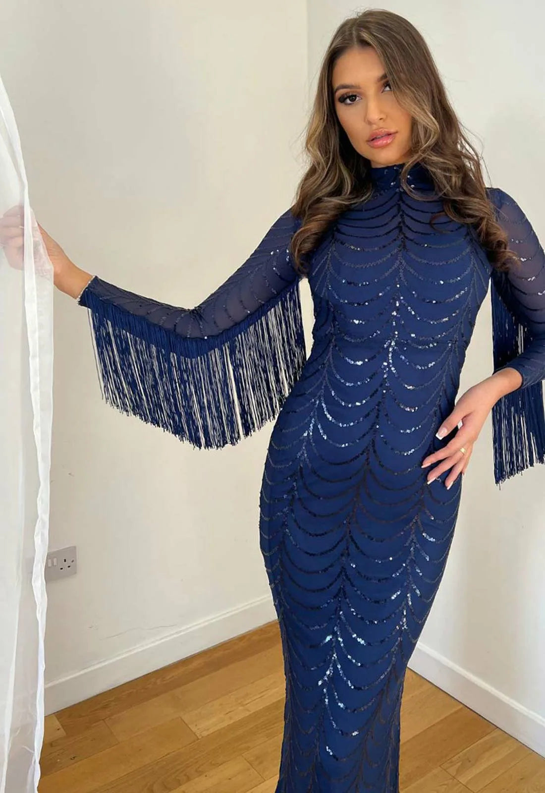 Tassel maxi dress outlet