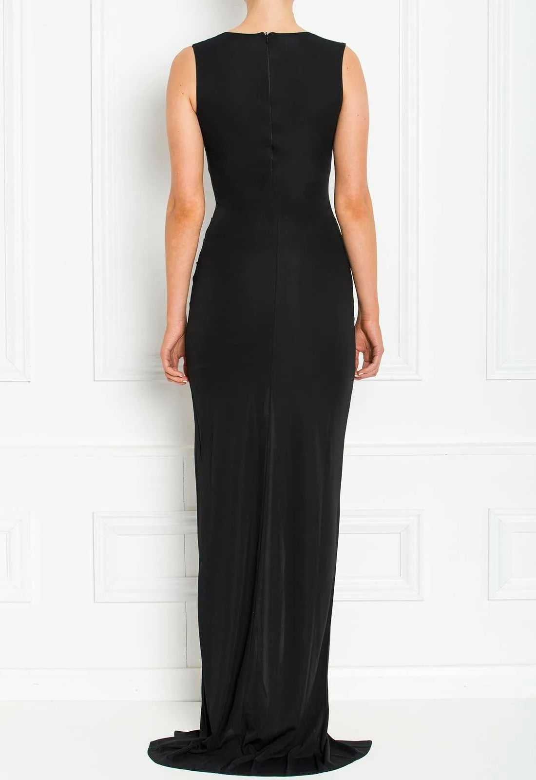 Honor Gold Jessica Sleeveless Maxi Dress in Black-23512