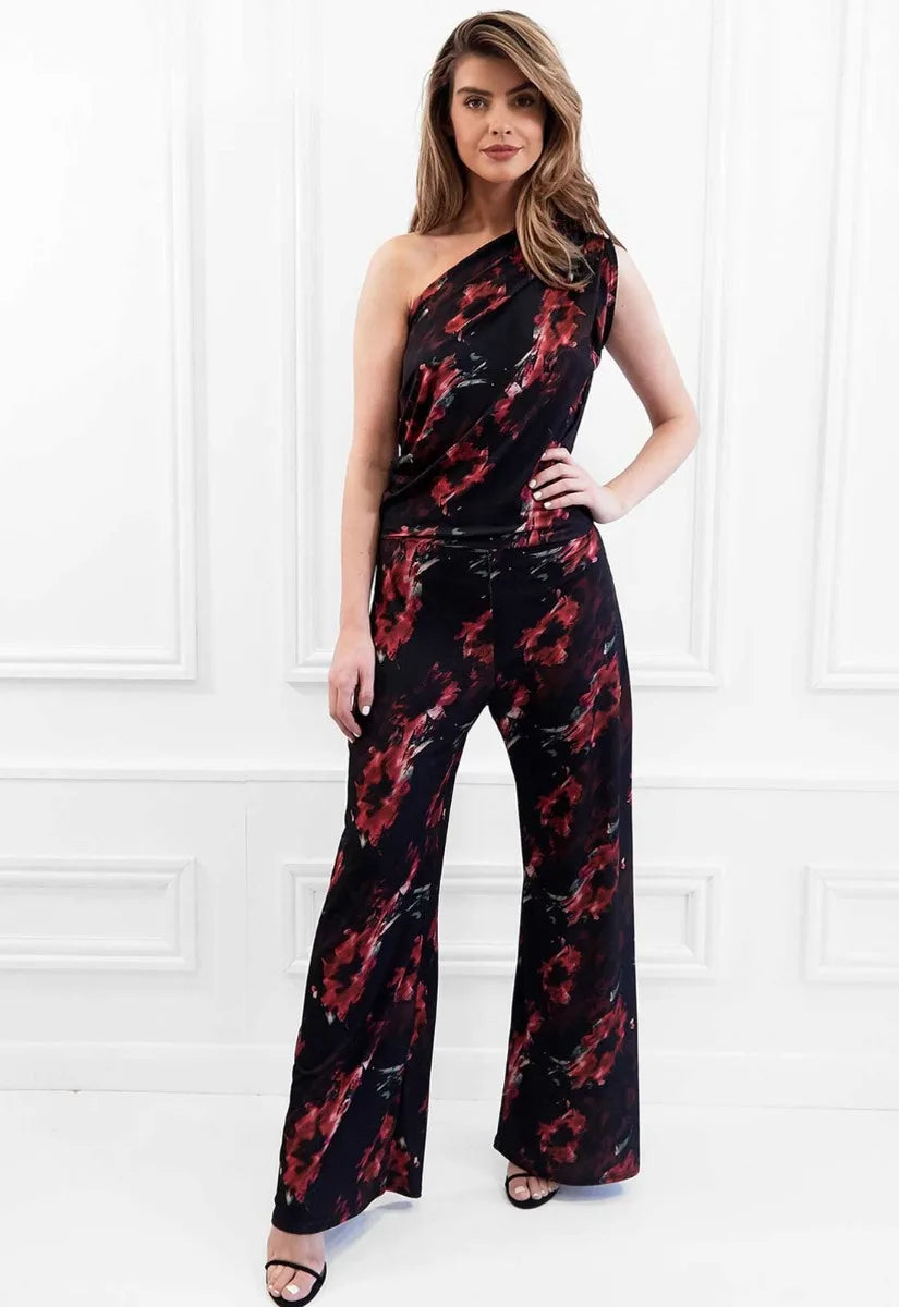 Honor Gold Chloe Printed Jumpsuit