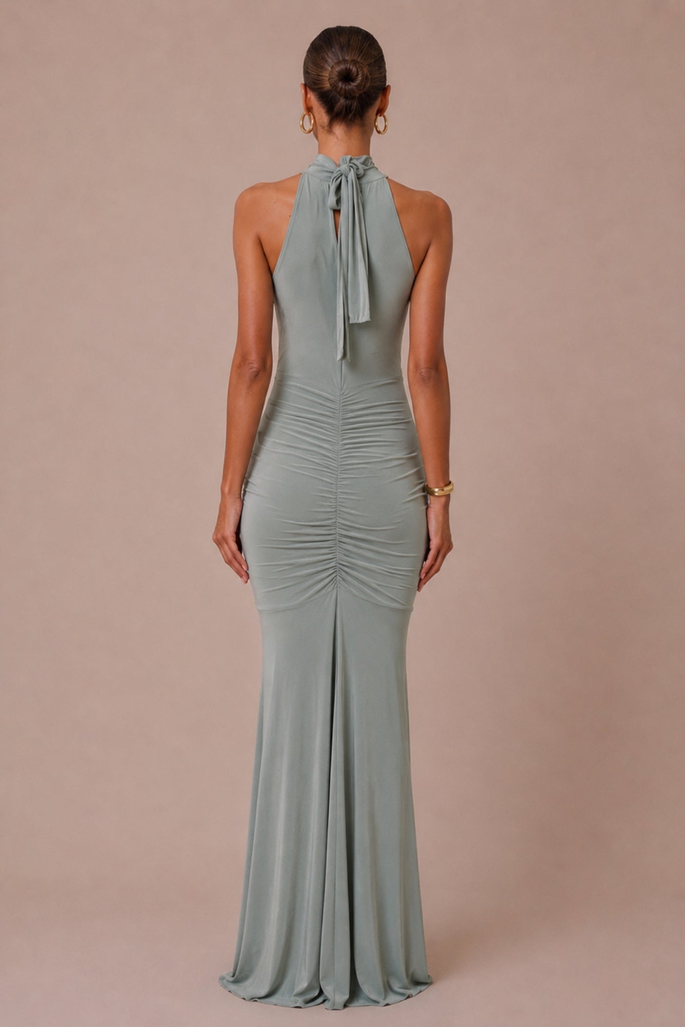 Honor Gold Sage Green Kyra Maxi Dress