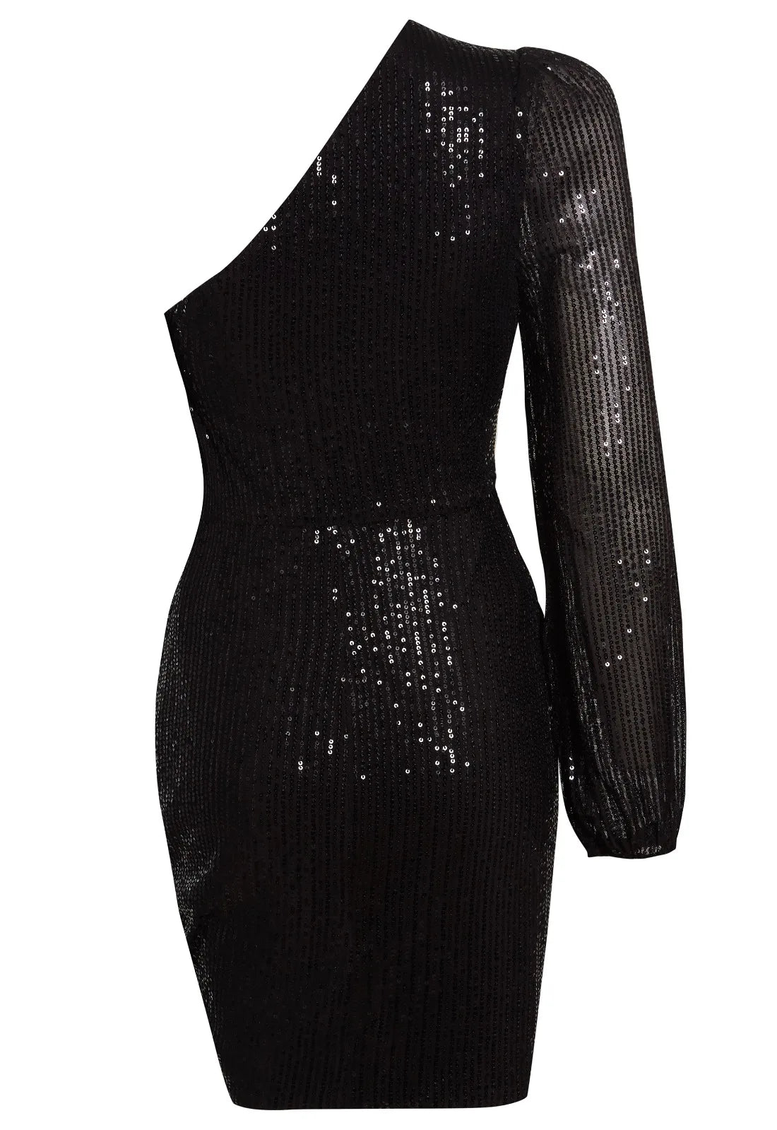 Little Black Dress Black Scarlett Sequin Dress-119772