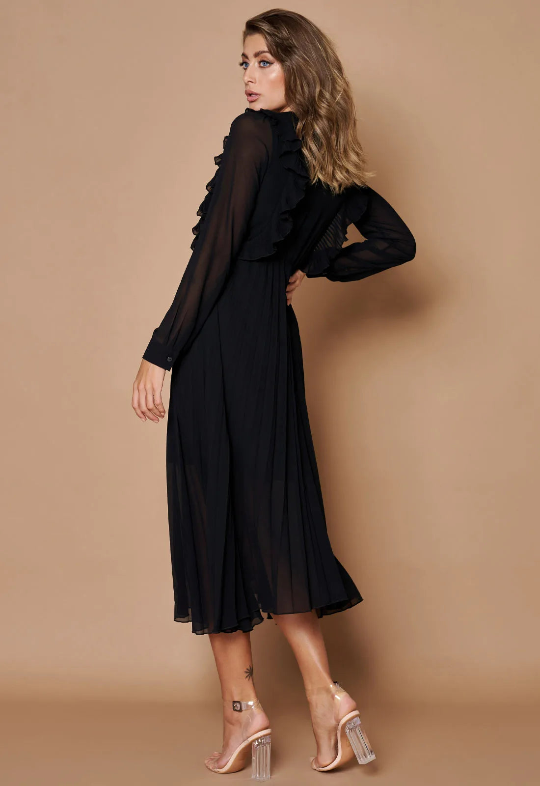 Little Black Dress Black Adele Cocktail Dress-107787