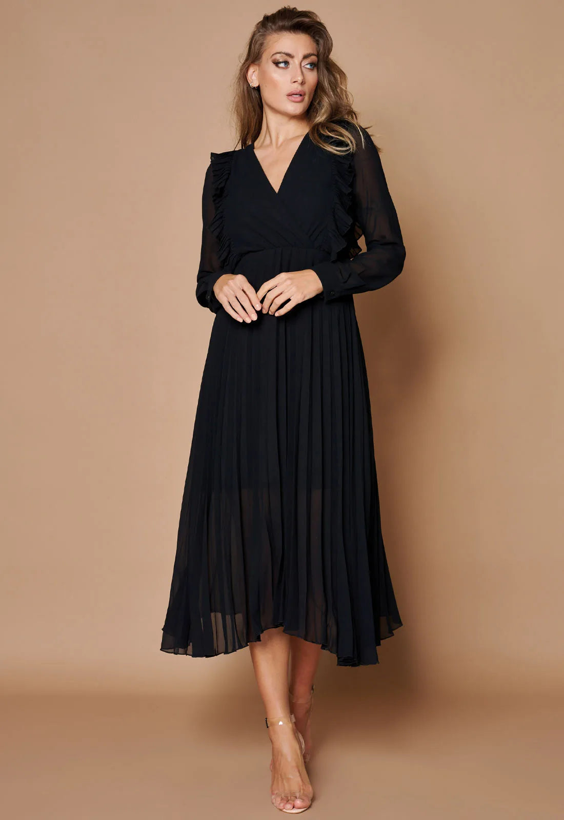 Little Black Dress Black Adele Cocktail Dress-107786