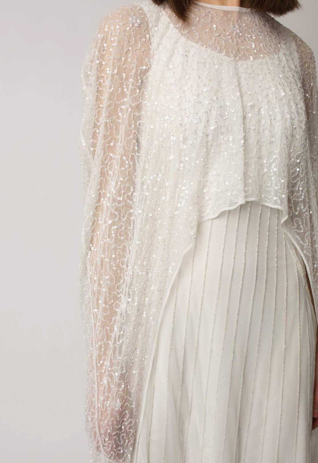 Raishma Ivory Melony Maxi Dress-100799