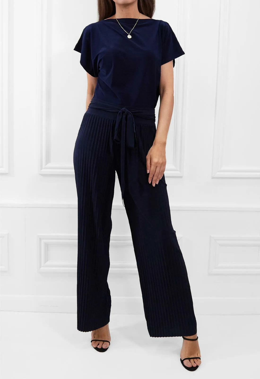 Honor Gold Navy Mia Trousers-0