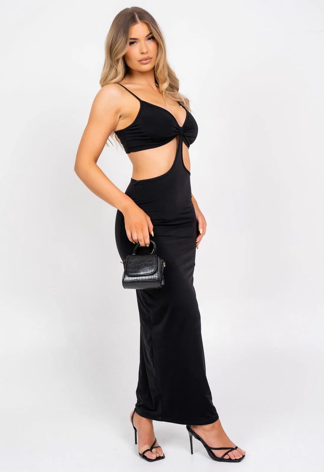 Nazz Collection Black Over It Maxi Dress-101448
