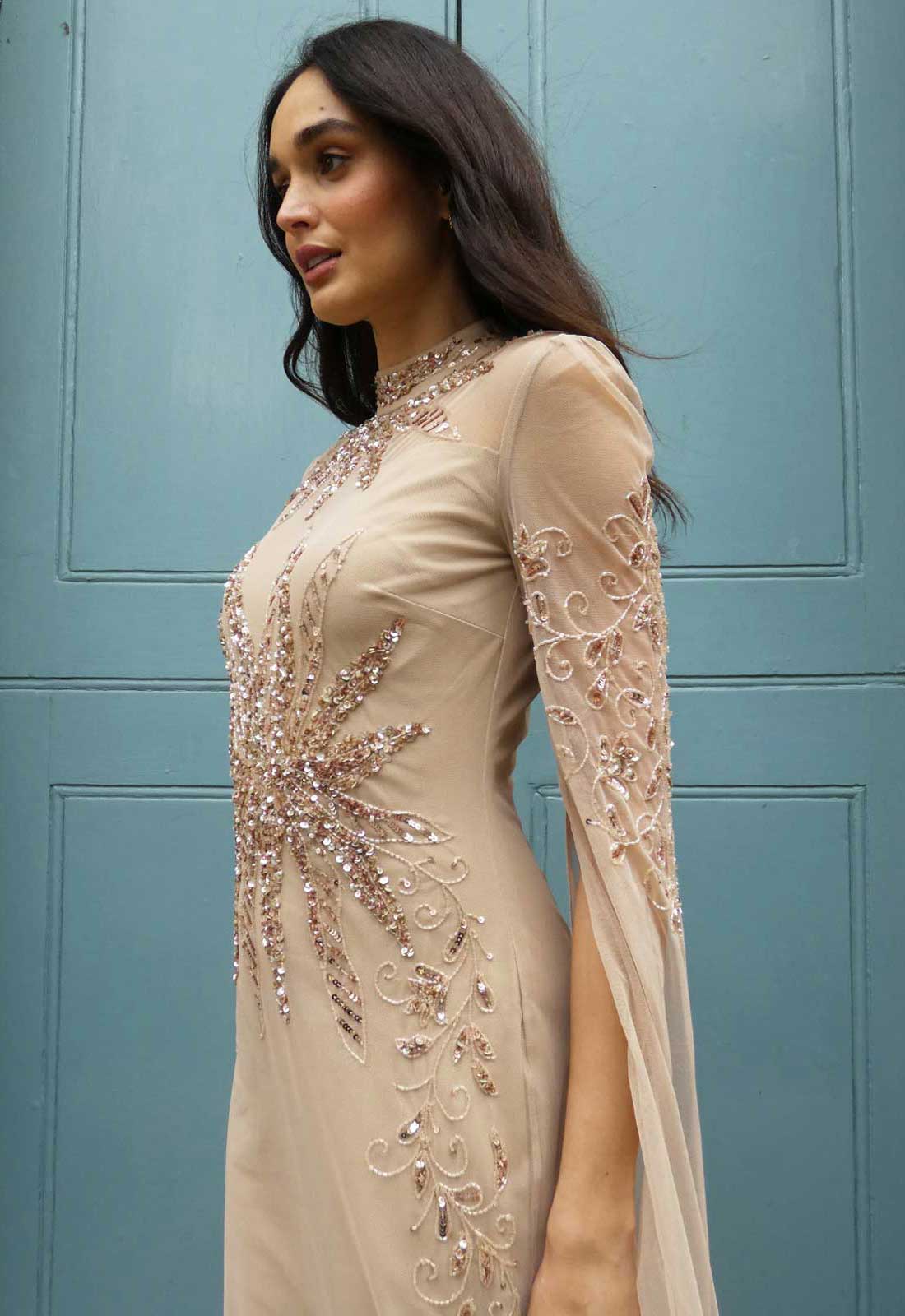 Raishma Couture Natural Rowan Gown-120191