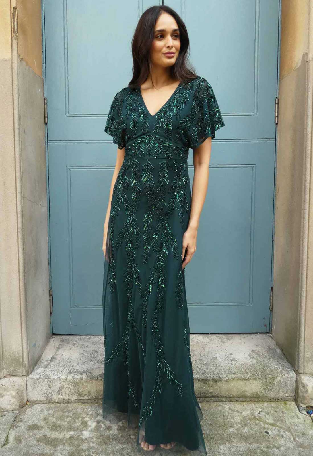 Raishma Couture Green Serenity Gown-120162