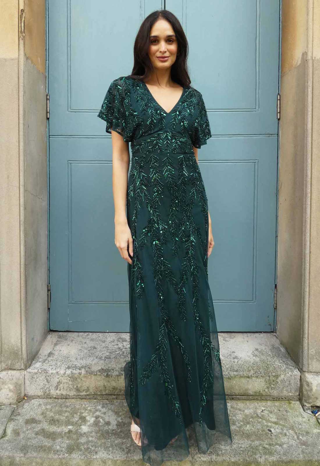 Raishma Couture Green Serenity Gown-0