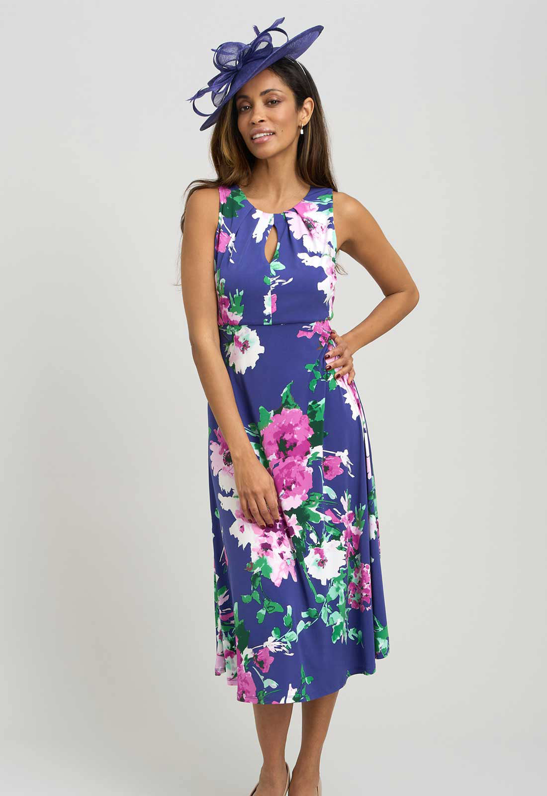 Gina Bacconi Hydrangea Small Oval Fascinator