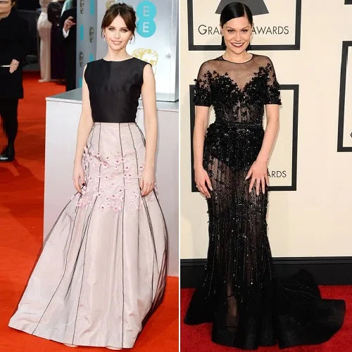 All the best dresses from the BAFTAs and the Grammy Awards