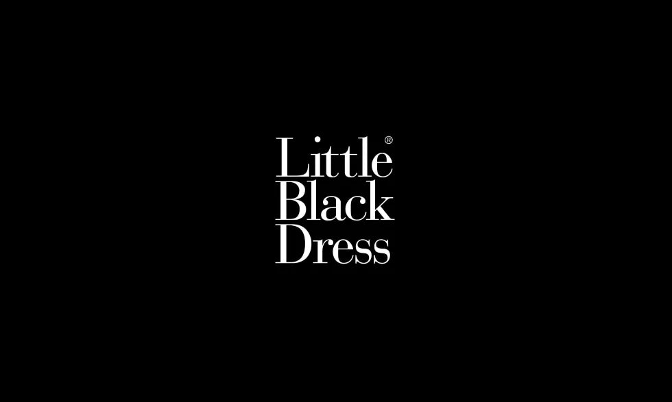 Kelly Brook wears our little black flapper dress!